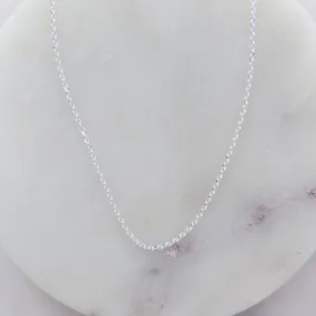 18" Sterling Silver Cable Chain