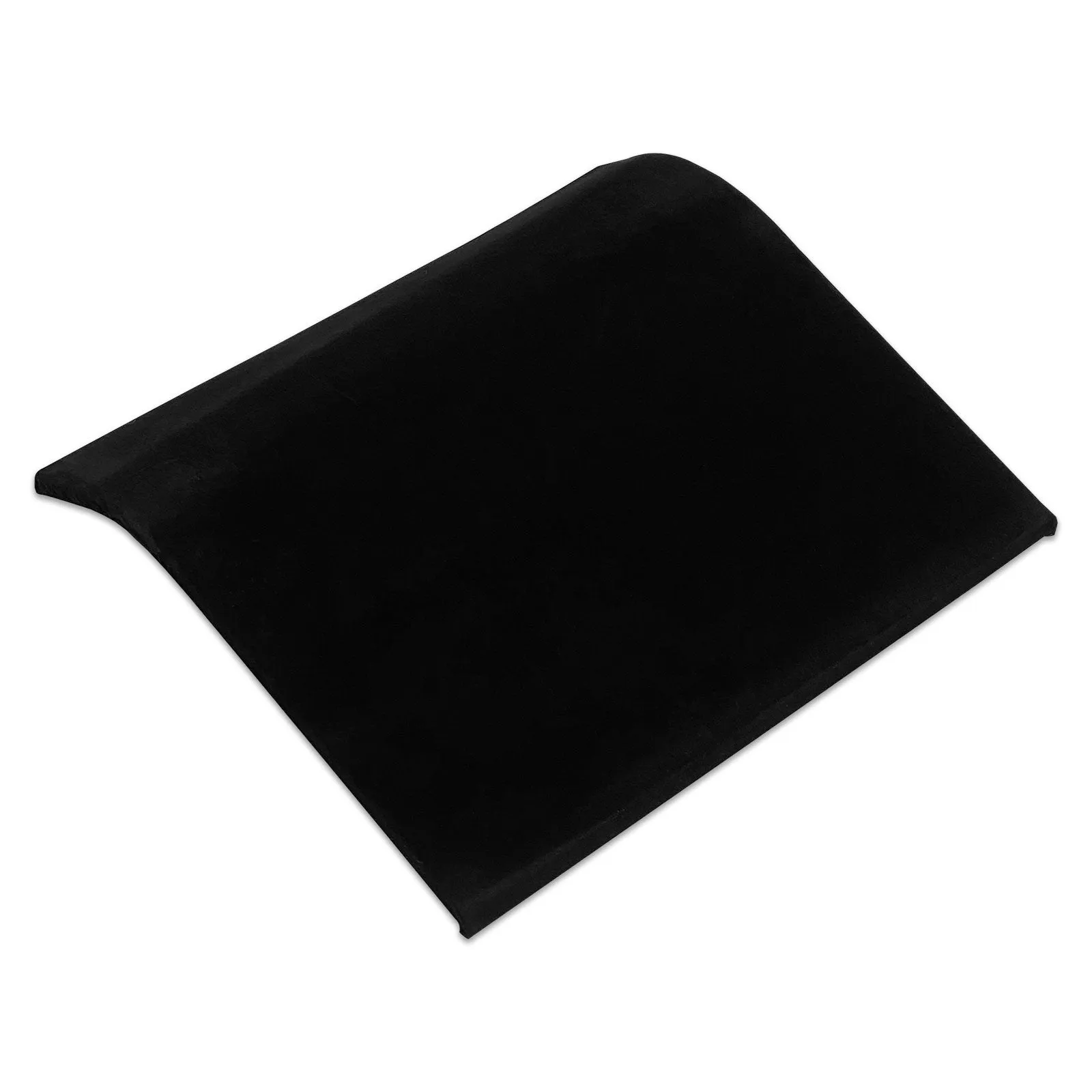 8" x 7 1/2" Black Velvet Curved Jewelry Display Ramp