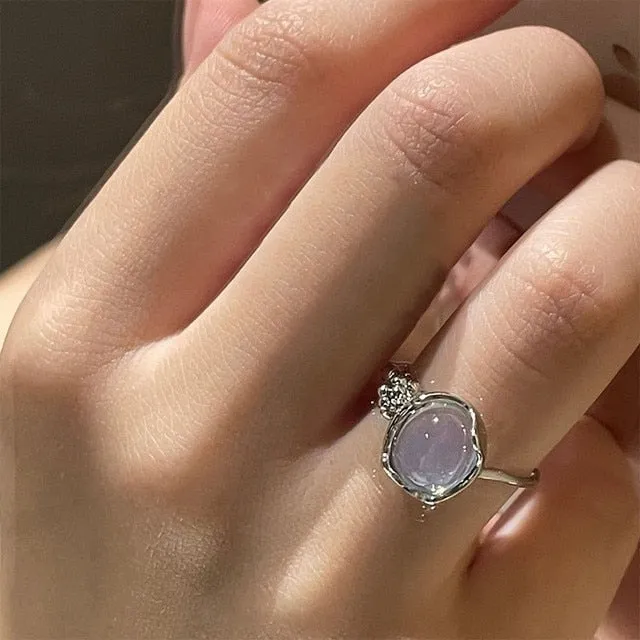 Adjustable Princess Heart Rings