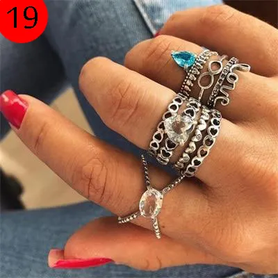 Antique Silver Ring Sets