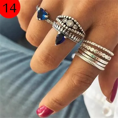 Antique Silver Ring Sets