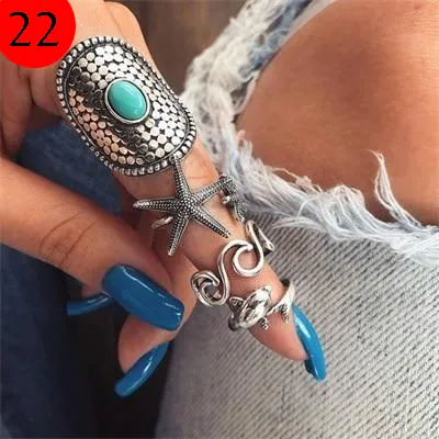 Antique Silver Ring Sets
