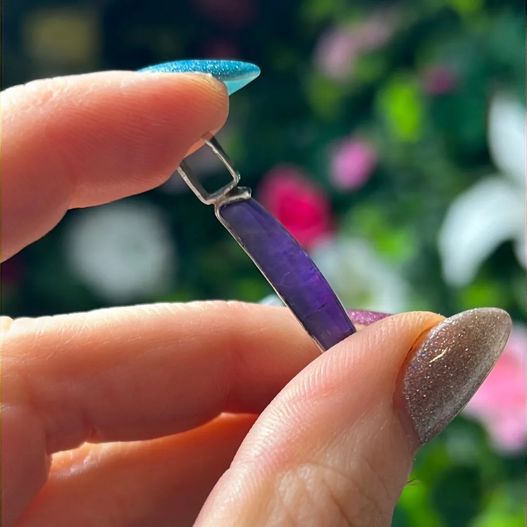Bar Pendant - 925 Sterling Silver