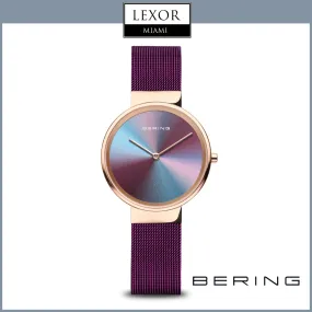 Bering 10X31-Anniversary3 Classic Stainless Steel Mesh Strap Women Watches