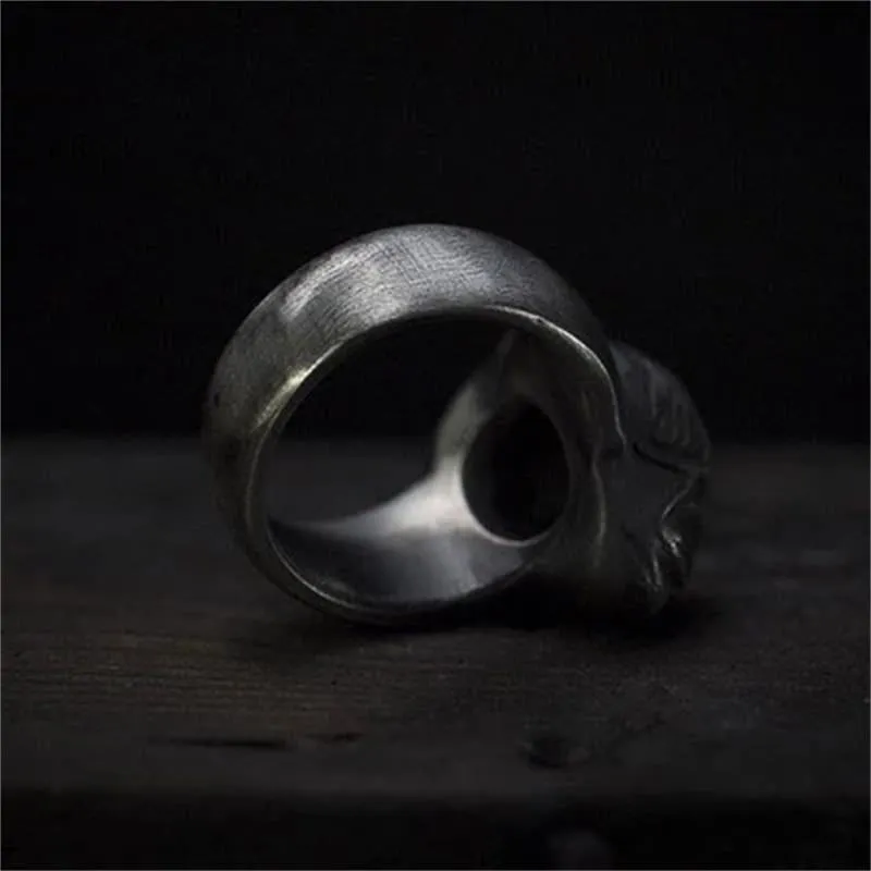 Black Anatomical Heart Ring