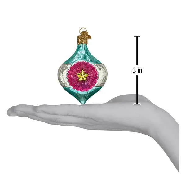 Blue Gleaming Starlight Reflection Ornament