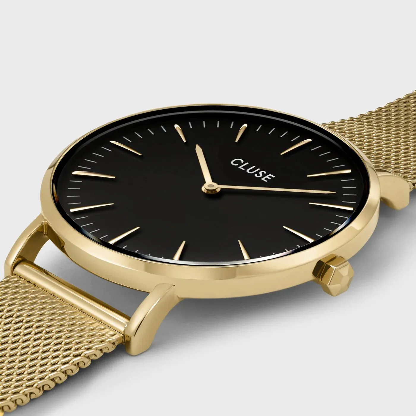 Boho Chic  Mesh Gold/Black Watch