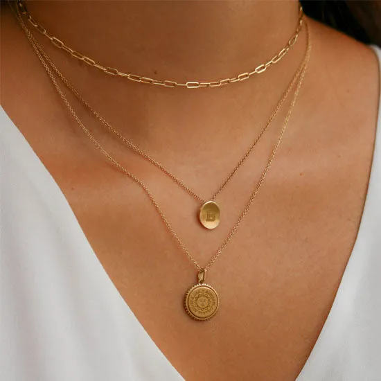 Bowdoin Seal Sunburst Necklace from Kyle Cavan