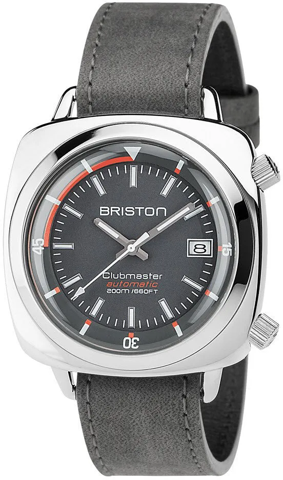 Briston Watch Clubmaster Diver Polished Steel