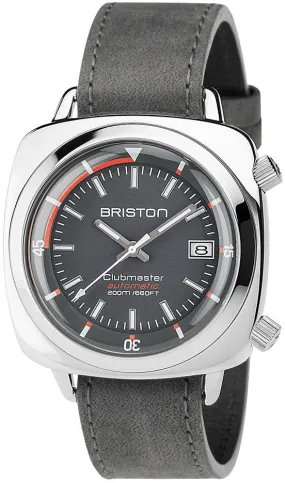 Briston Watch Clubmaster Diver Polished Steel