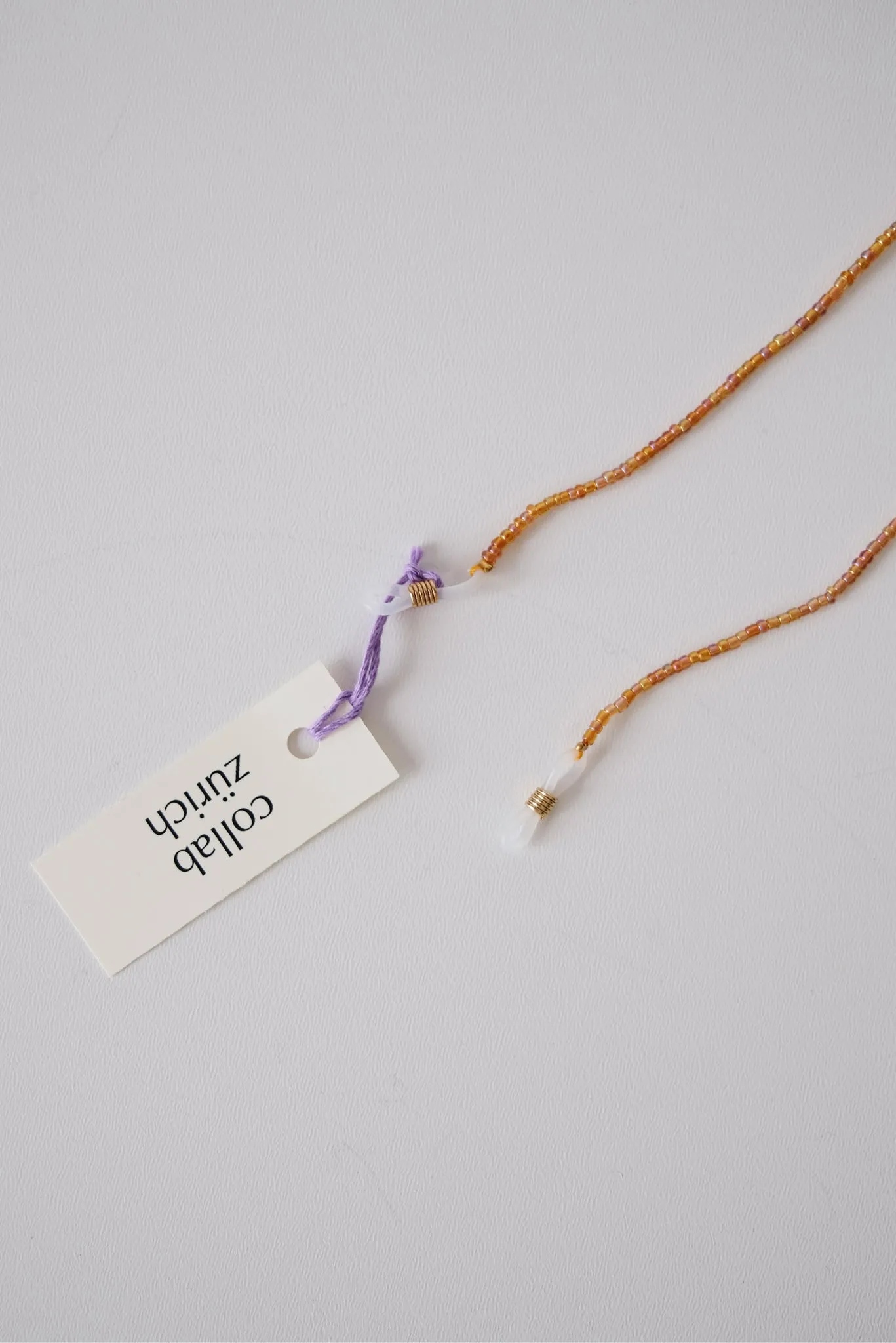 brülle bändeli / glasses necklace - shiny beads