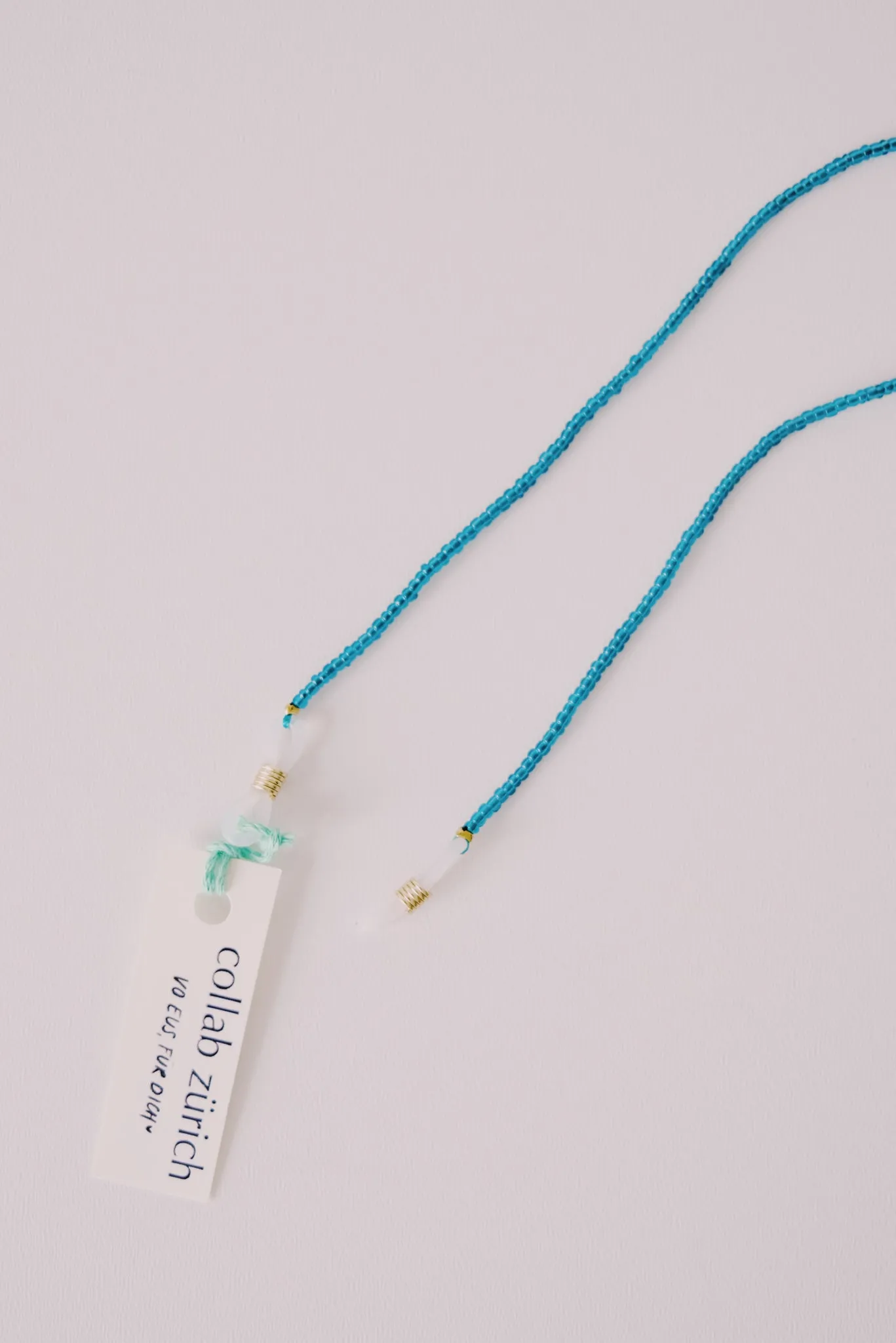 brülle bändeli / glasses necklace - shiny beads