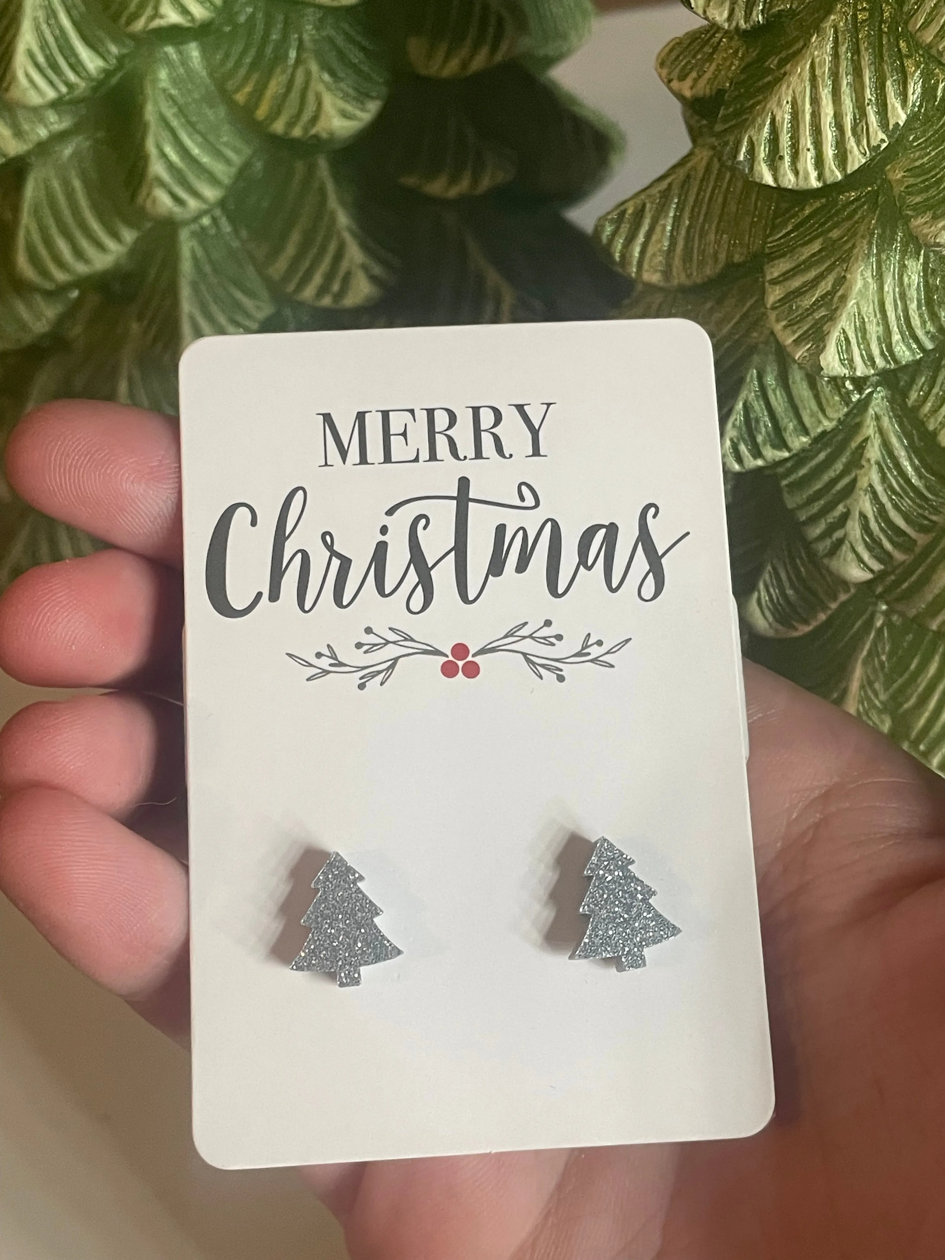 Christmas Tree Earrings