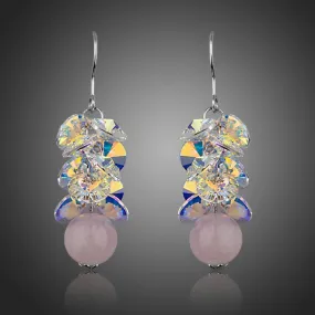 Cluster Gradient Bunch Drop Earrings