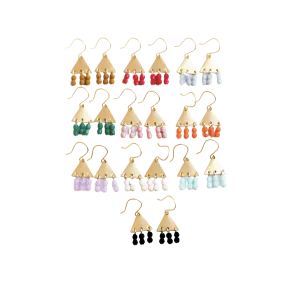 Colorful Geometric Earrings