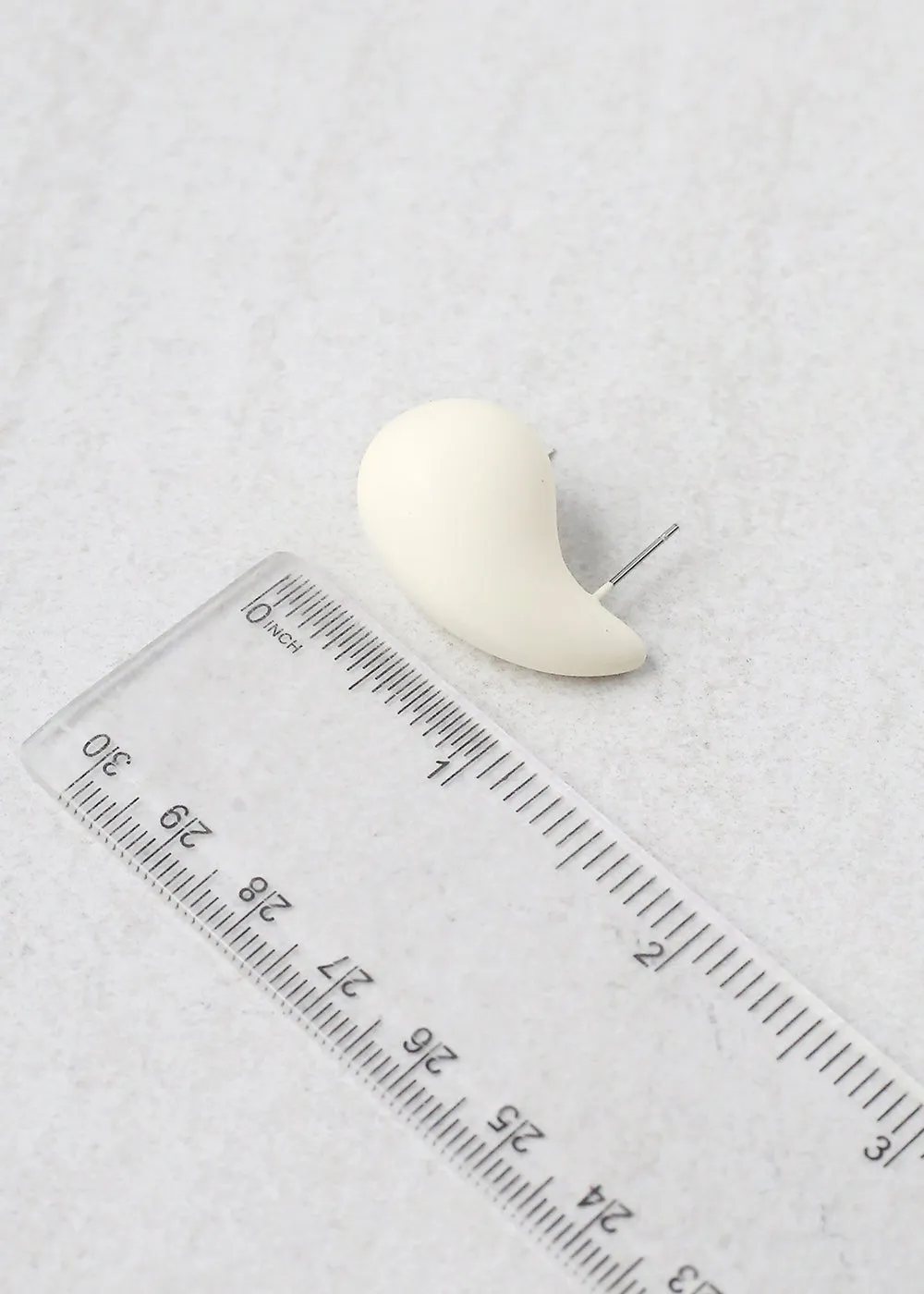 Colorful Thick Teardrop Earring