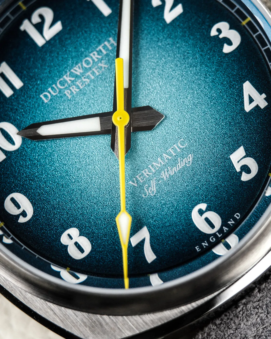 Duckworth Prestex Verimatic Blue Fume Mesh Bracelet