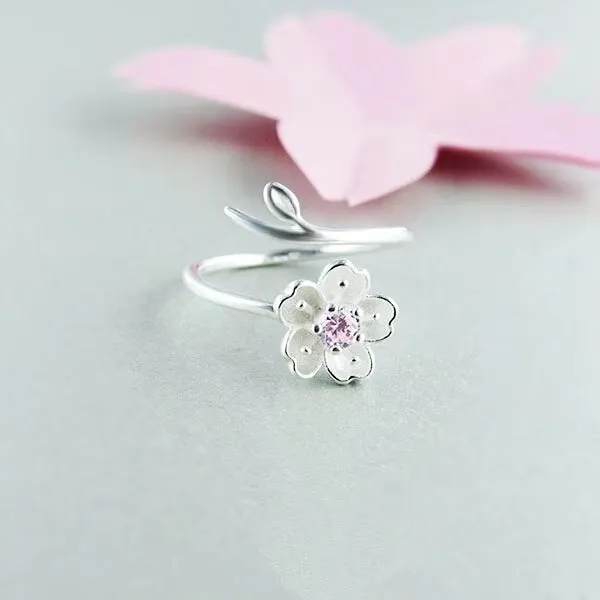 Elegant  Flowers Finger Rings
