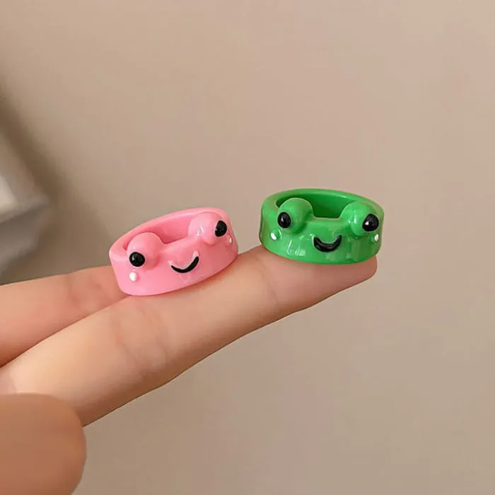Frog Couple Rings Set C19700