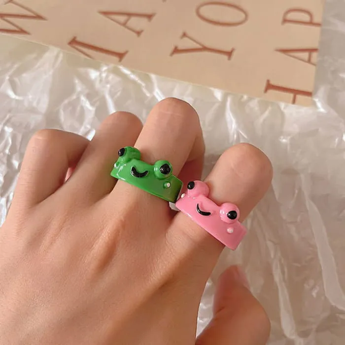 Frog Couple Rings Set C19700
