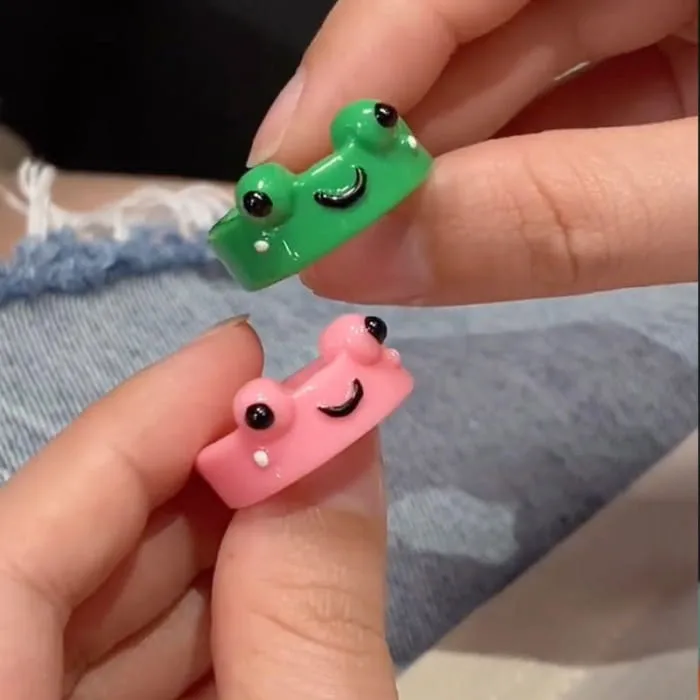 Frog Couple Rings Set C19700