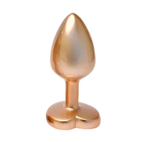 Gleaming Love Pearl Gold Plug korek analny S