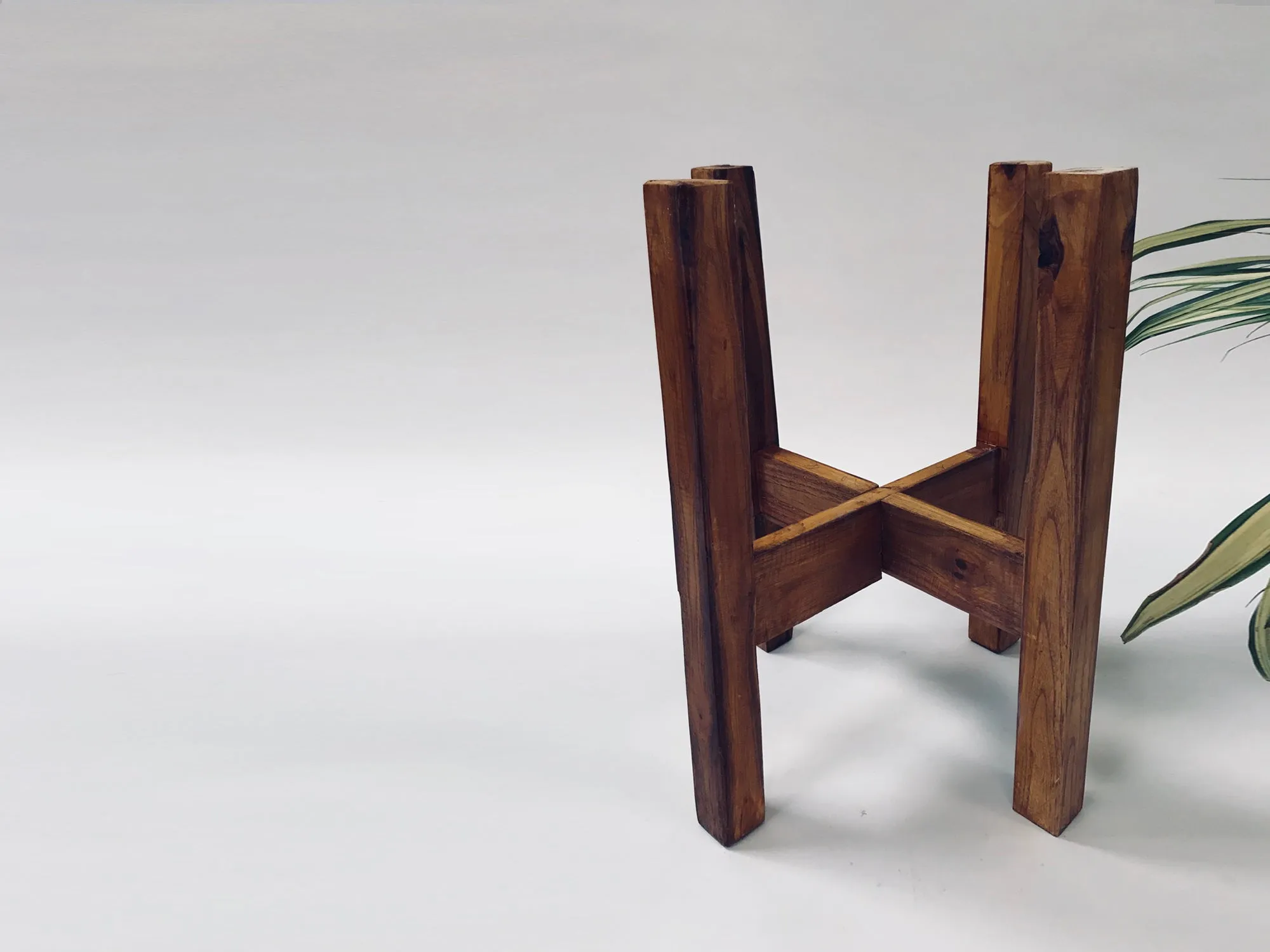 Gleaming Stars with Wooden Stand