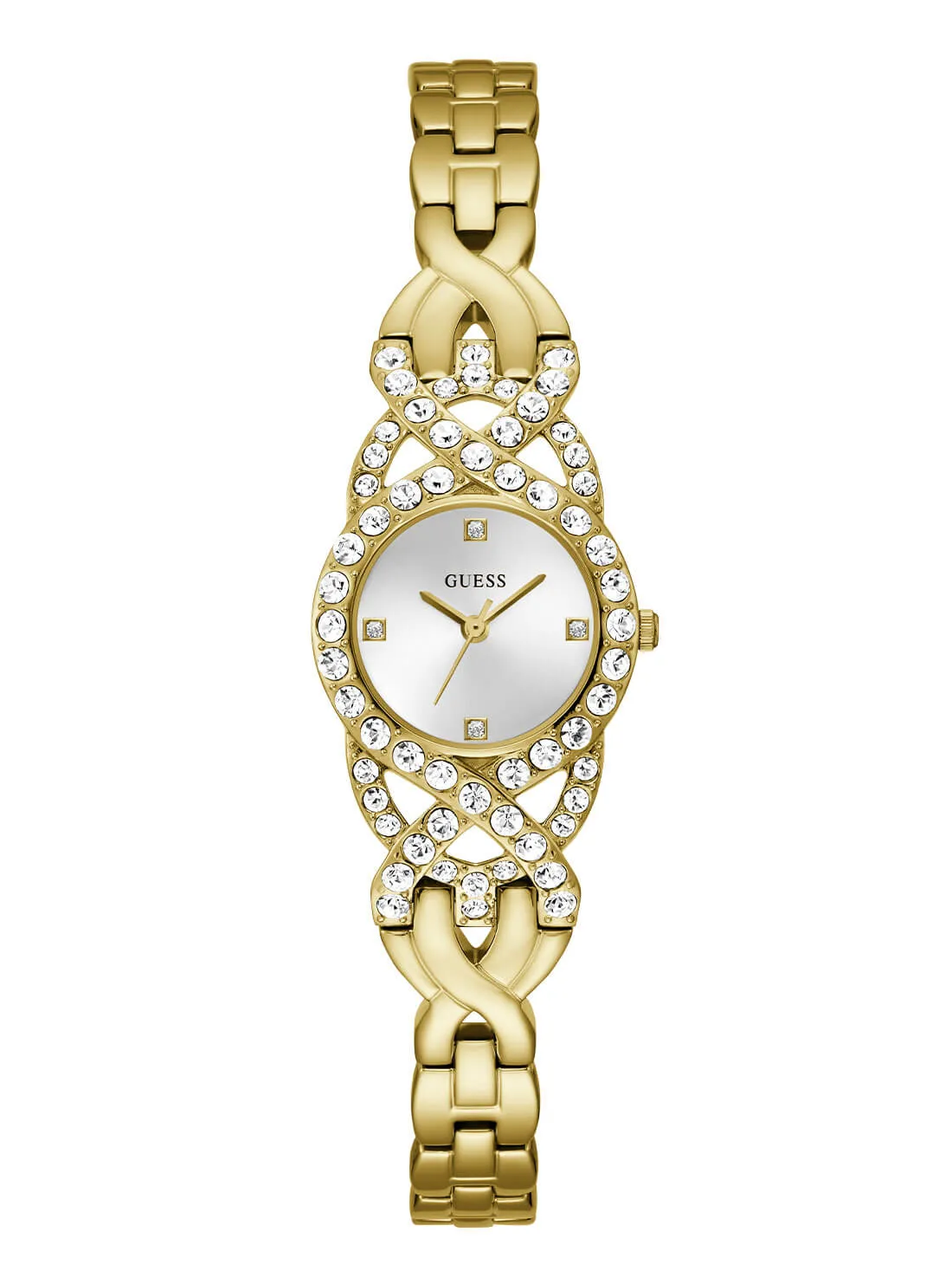 Gold Adorn Crystal Watch