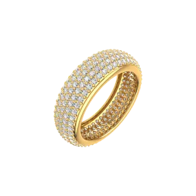 Grand pave ring