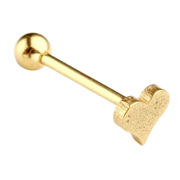 Heart Sand Tongue Rings
