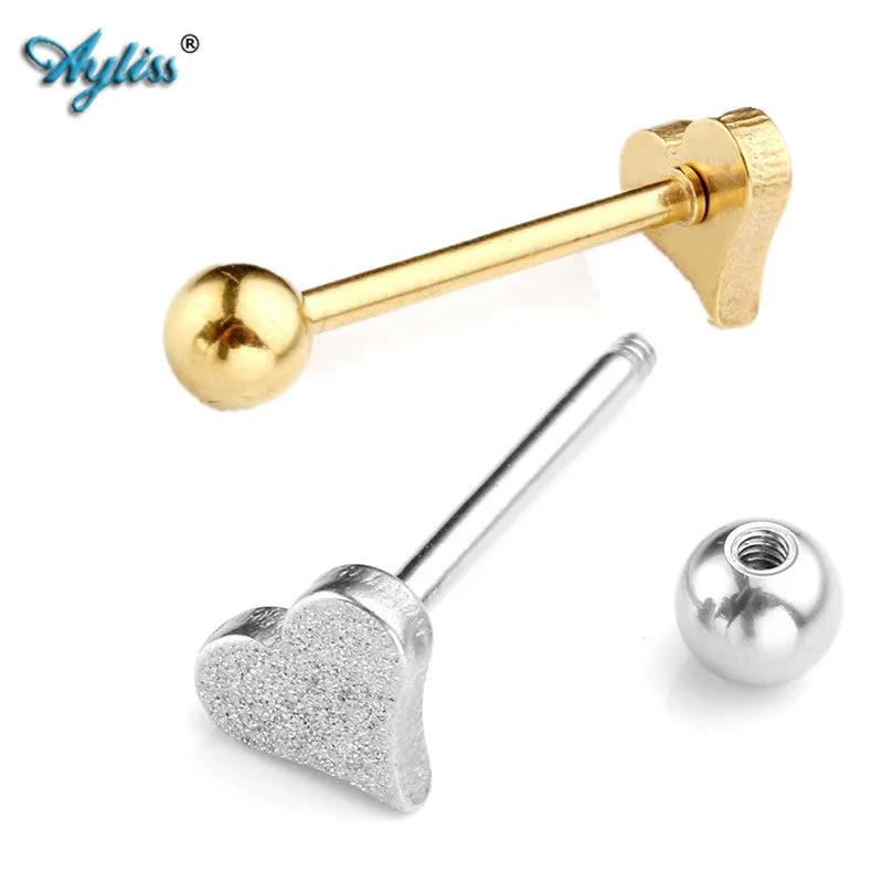 Heart Sand Tongue Rings