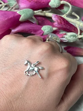 Horse 925 Sterling Silver Pendant Charm