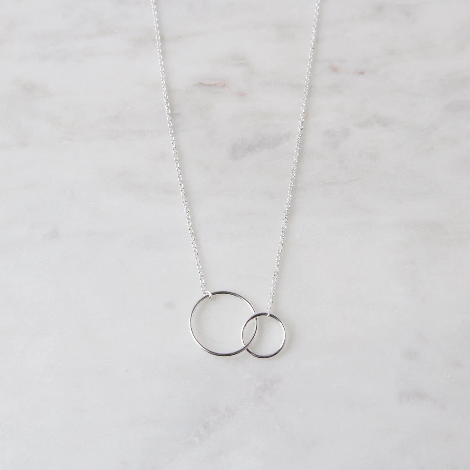 Interlocking Circles Necklace