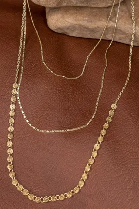 Kinsley Necklace in Gold