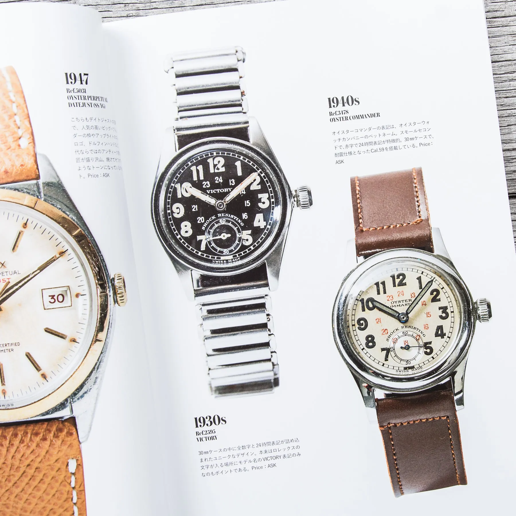 Lightning Magazine Vintage Rolex Book