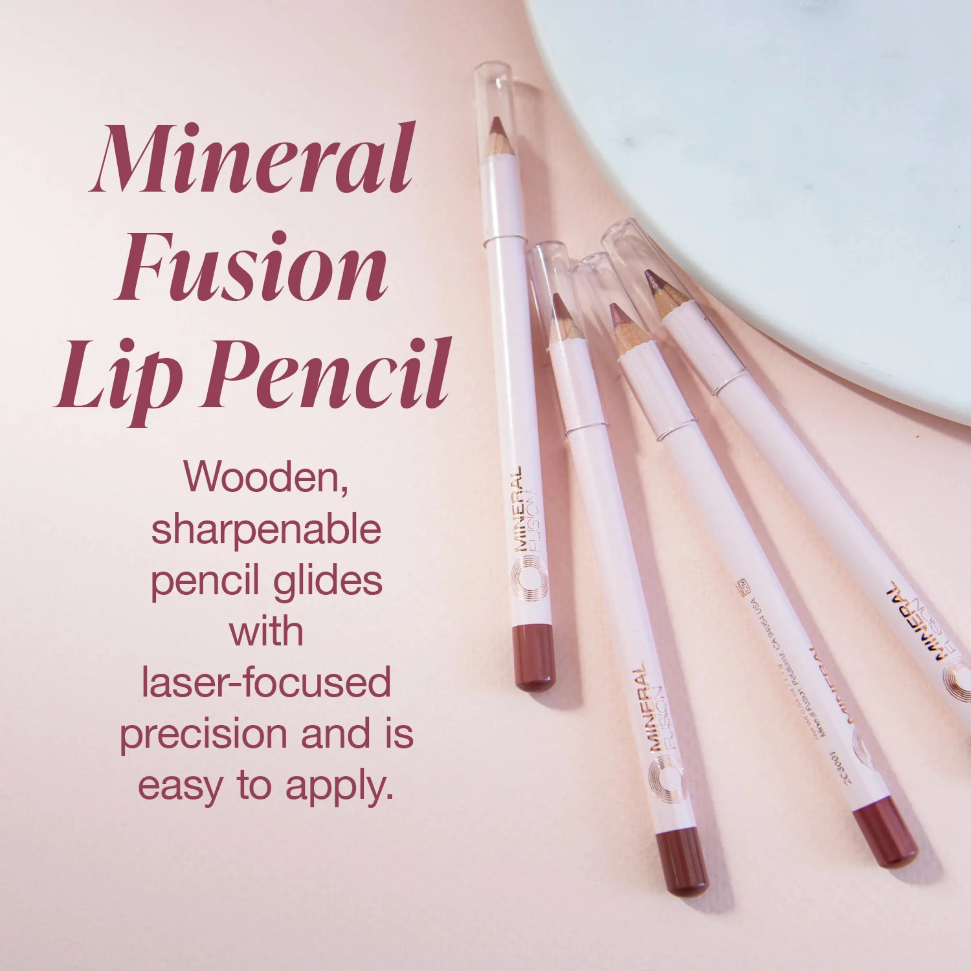 Mineral Fusion, Lip Pencil, Graceful
