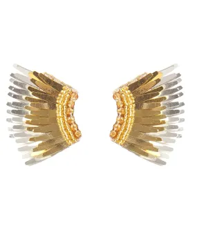 Mini Madeline Earrring Gold Multi | Gold Multi