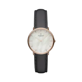 Nordgreen Native 28mm Mother of Pearl Gold Watch