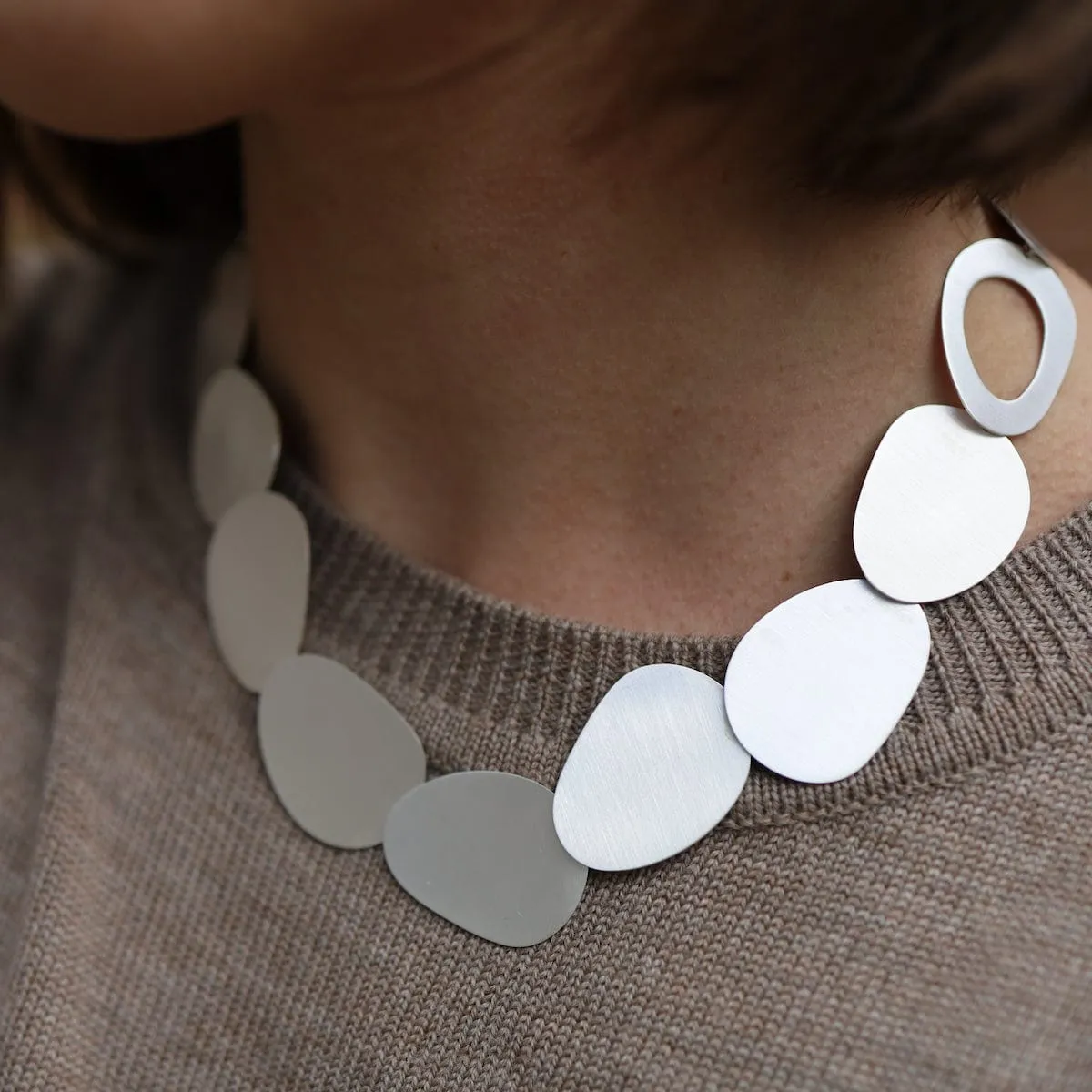 Open Stepping Stone Necklace