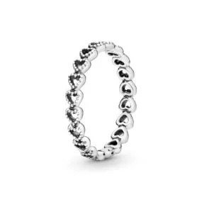 Openwork Heart Ring