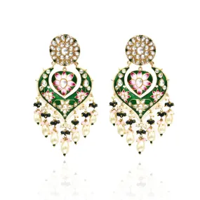 Paarvi Meenakari Earrings