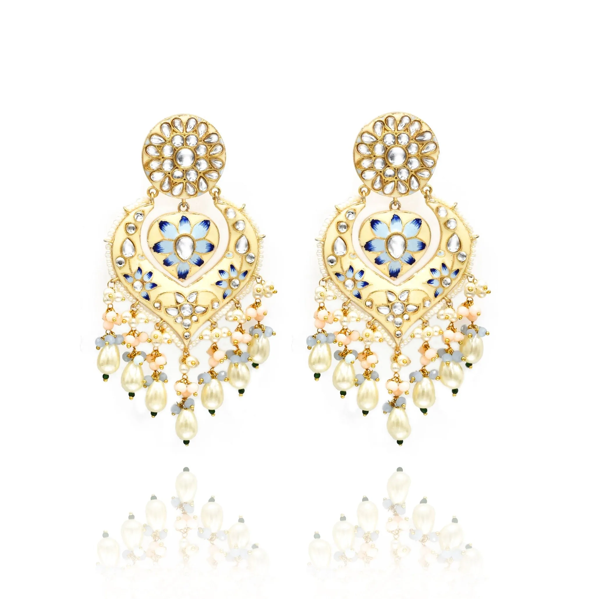 Paarvi Meenakari Earrings