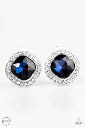 Paparazzi Earring ~ BRIDE With Me - Blue