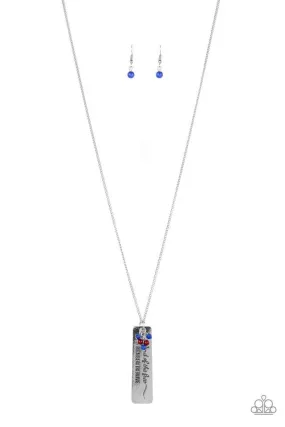 Paparazzi Necklace ~ Because Of The Brave - Multi