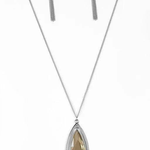 Paparazzi Necklace ~ The Royal Coronation - Brown