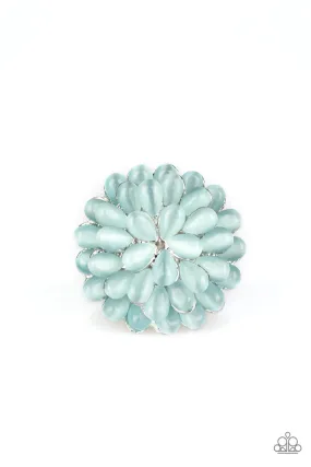 Paparazzi Ring ~ Bloomin Bloomer - Blue