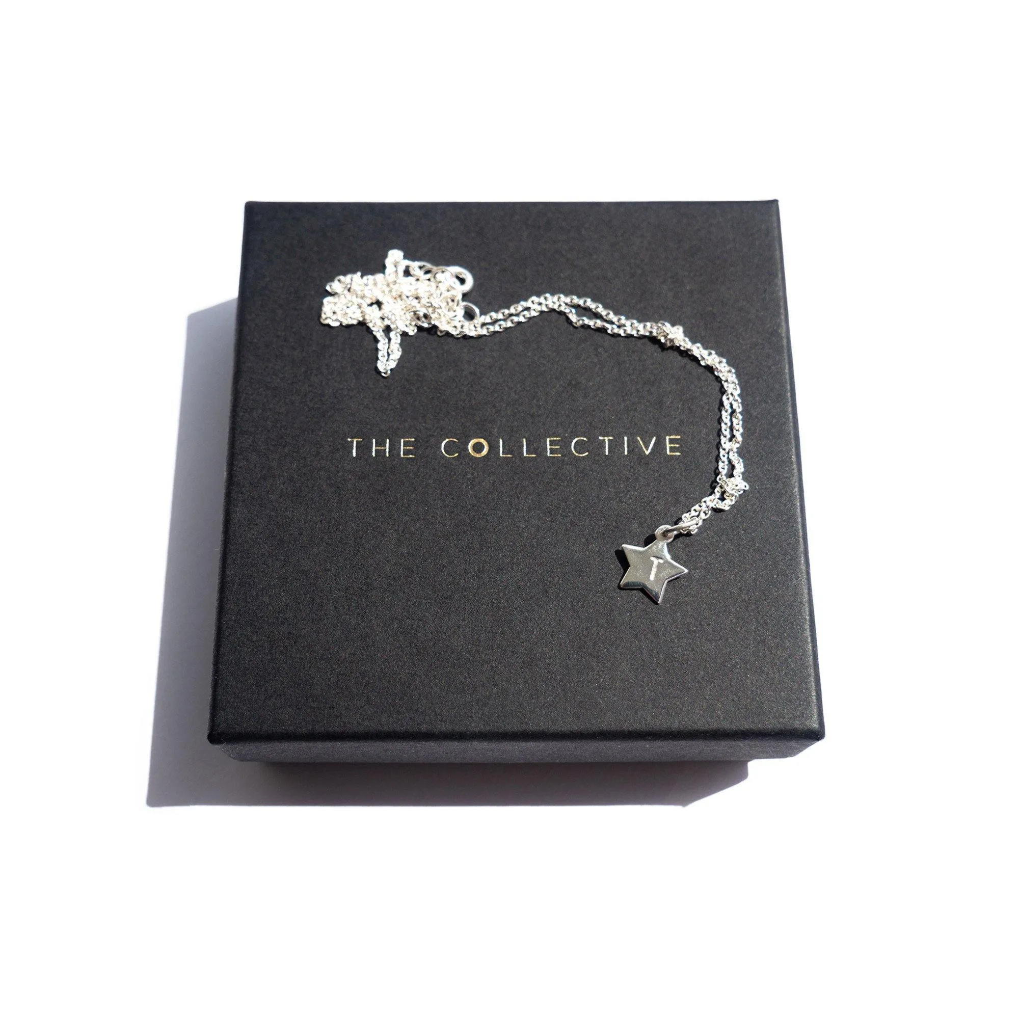 Personalised Small Star Charm in Silver