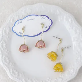 Rose Drop Earrings
