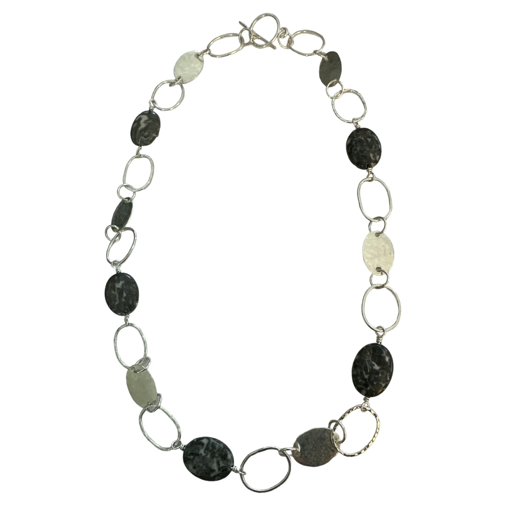 Silver and Gemstone Necklaces by Jenny Miller