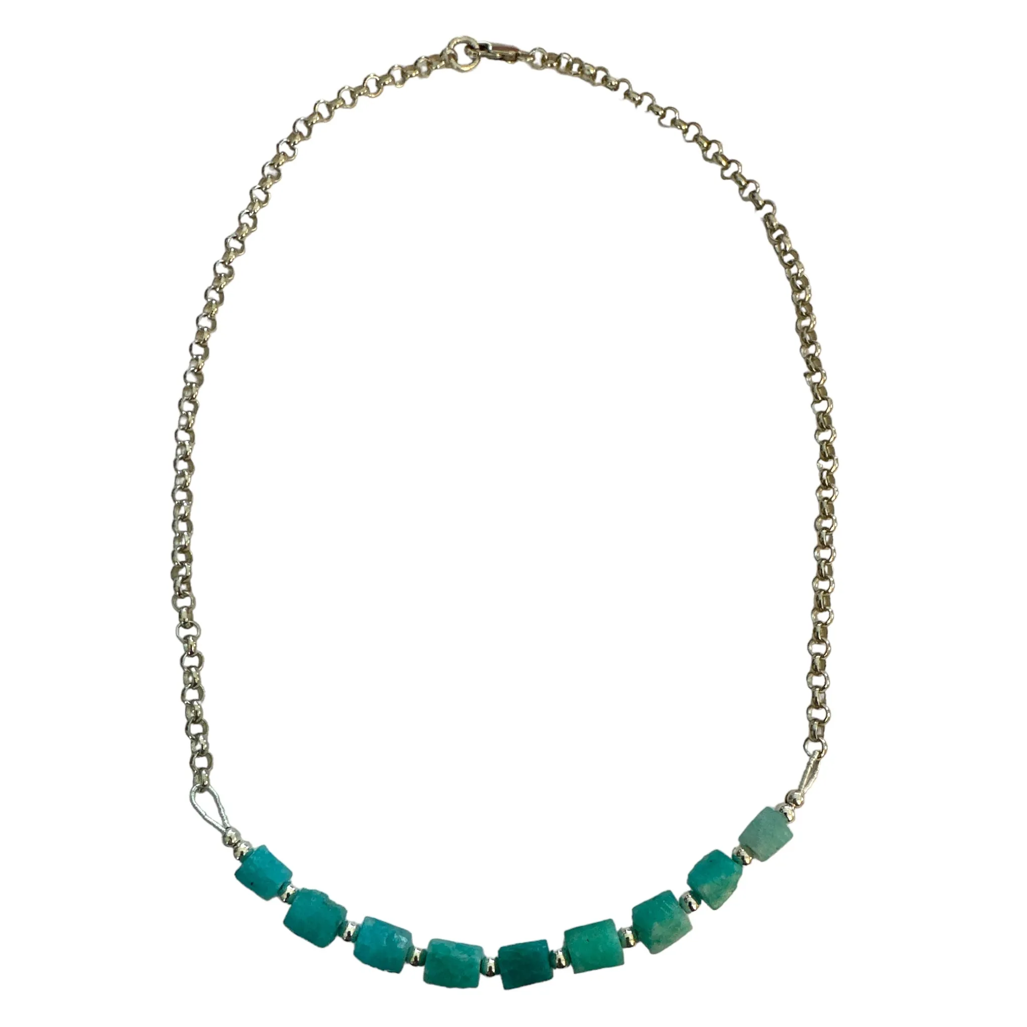 Silver and Gemstone Necklaces by Jenny Miller